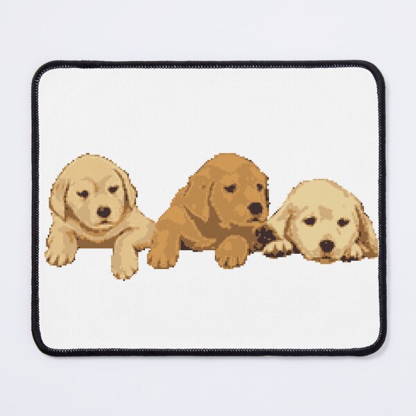 Item preview, Cut yellow pappies pixel portrait retro designed and sold by ElliOzy.