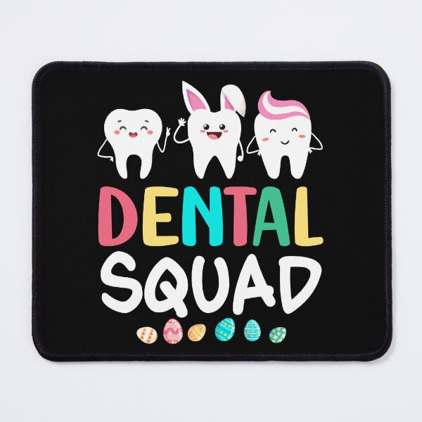 Item preview, Dental Squad Cute Tooth Bunny Rabbit Funny Easter Dentist designed and sold by haselshirt.