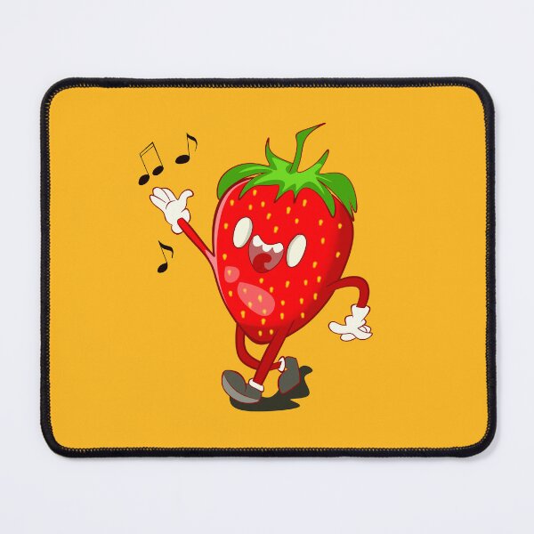 Item preview, Cute happy strawberry designed and sold by Mariia Berezhna.