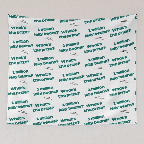 Item preview, One million jelly beans - Vettel at Abu Dhabi 2021     designed and sold by FlashyGrain.