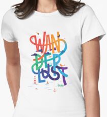 Camiseta entallada Pasión de viajar