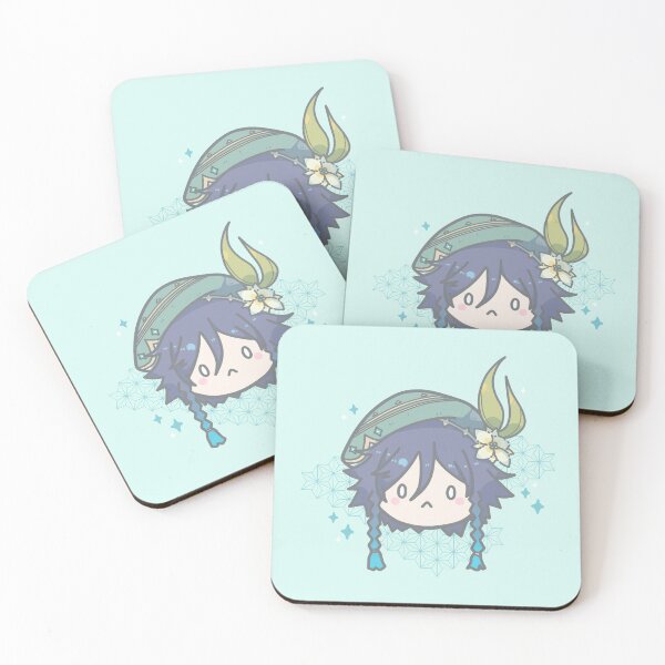 Item preview, Chibi Venti Genshin Impact designed and sold by Icecoldpotato.