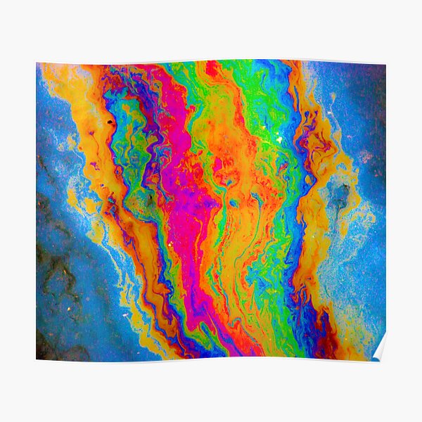 Tie Dye Pride Poster