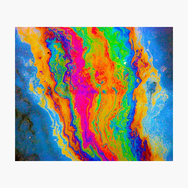 Tie Dye Pride Photographic Print