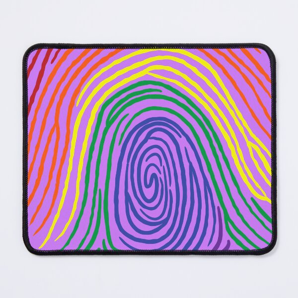 Item preview, Lgbtq Pride finger print designed and sold by corecropllc.