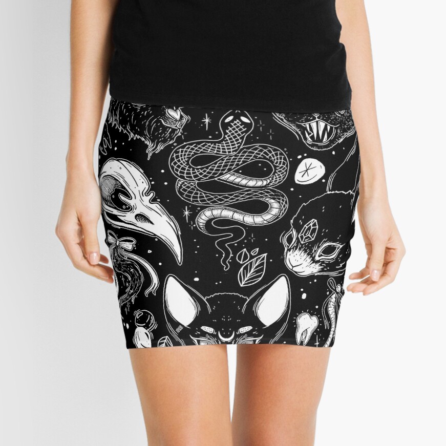 FAMILIAR SPIRITS Mini Skirt