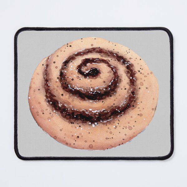 Item preview, Cinnamon Roll - Watercolour Illustration designed and sold by Pattokarts.