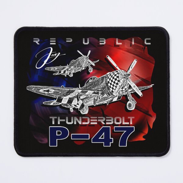 Item preview, P47 Thunderbolt Republic World War II Fighter Aircraft designed and sold by Aerolovers.