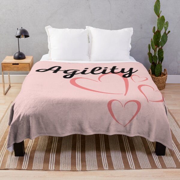 Item preview, Agility with pink hearts designed and sold by PausePapote.
