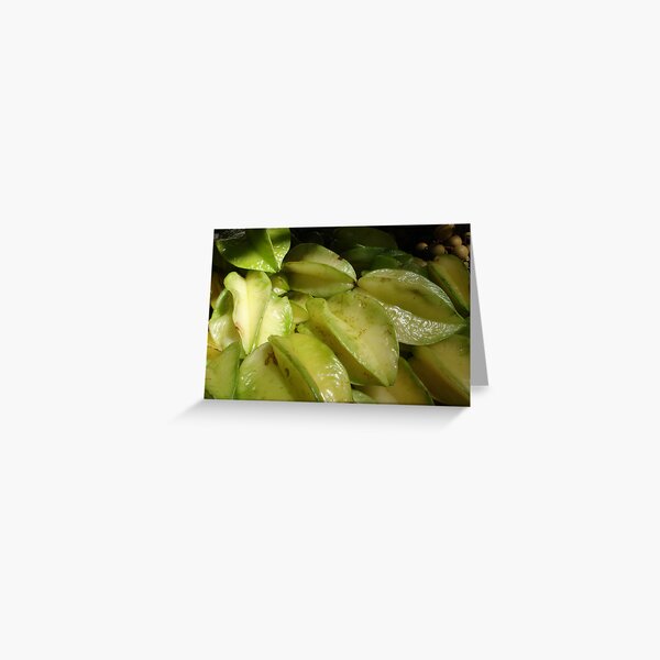 fruit star Greeting Card