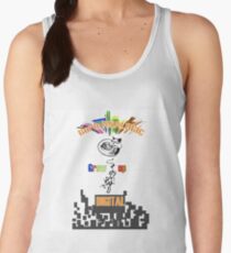 Born analogic grow up digital. Women's Tank Top