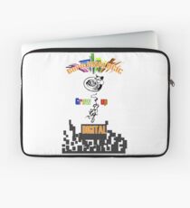 Born analogic grow up digital. Laptop Sleeve