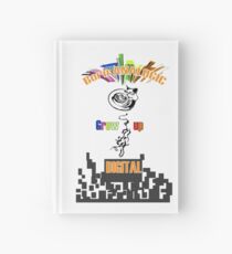 Born analogic grow up digital. Hardcover Journal