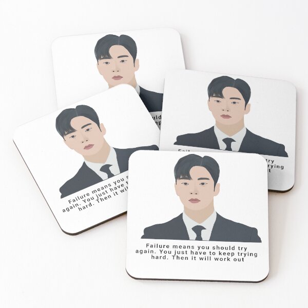 Item preview, Failure means you should try again. You just have to keep trying hard. Then it will work out | Tomorrow Korean drama quote designed and sold by Fandom Universe.