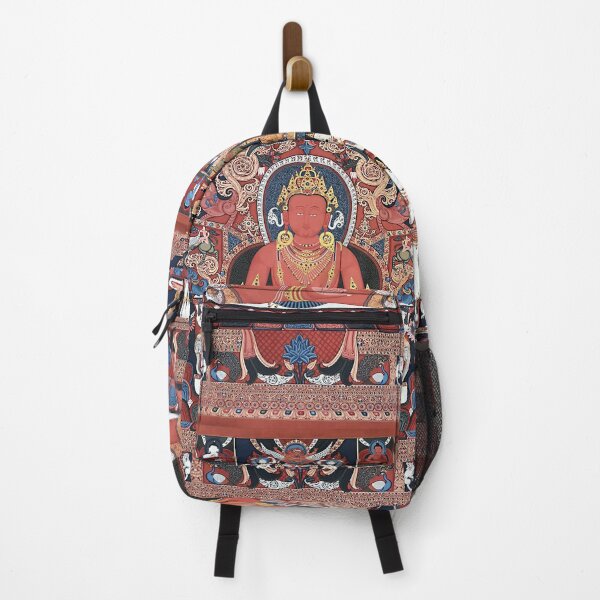 Item preview, Mandala 111 Amitabha Buddha Buddhist Thangka designed and sold by GuyBlank.