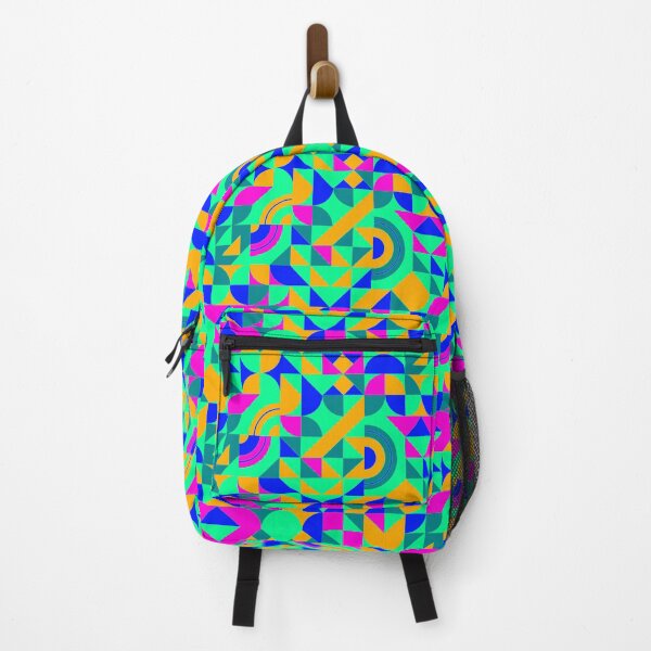 Item preview, geometric colorful patterns conceptual Art - Abstract Neo Geo graphic design designed and sold by Design Repo.