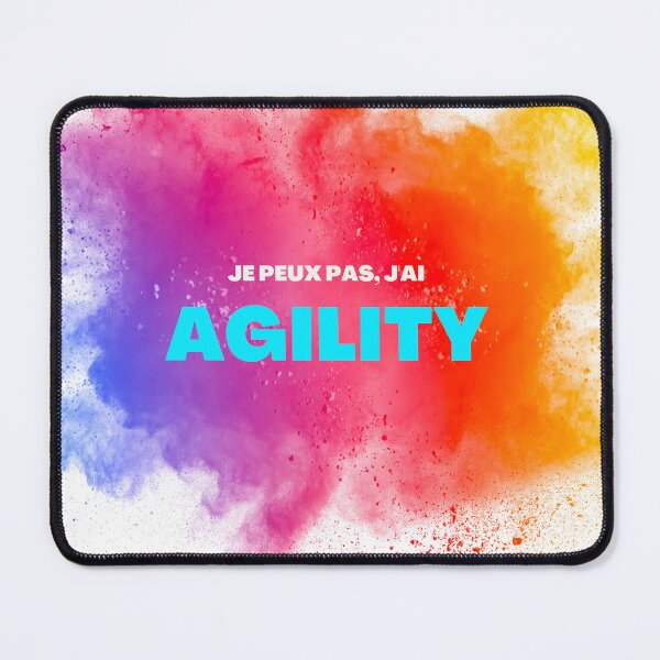 Item preview, I can't, I have agility in a colored cloud designed and sold by PausePapote.