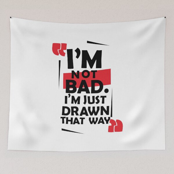 Item preview, I'm not bad 1 designed and sold by malnargittx.