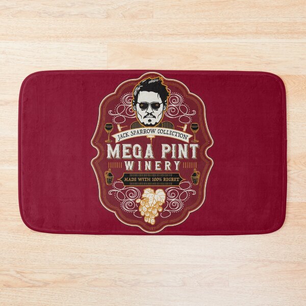 Item preview, Mega Pint Winery Label designed and sold by Alema Art.