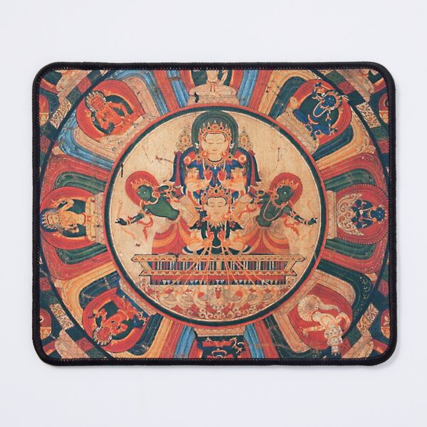 Item preview, Mandala 112 Moon God Chandra Nepal 1400s designed and sold by GuyBlank.