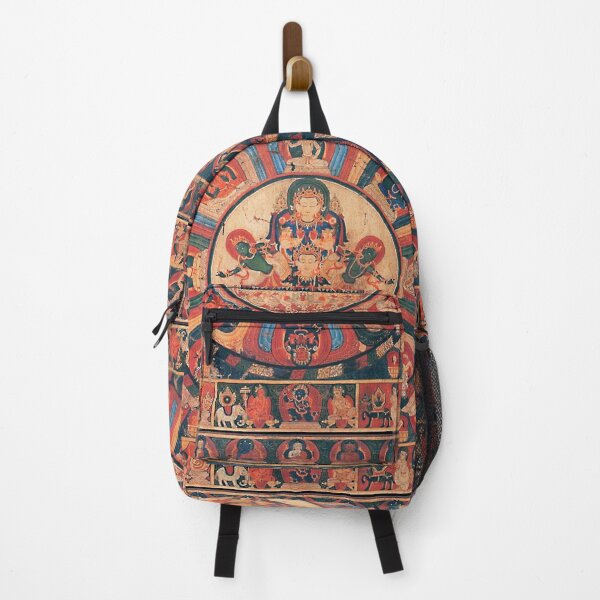 Item preview, Mandala 112 Moon God Chandra Nepal 1400s designed and sold by GuyBlank.