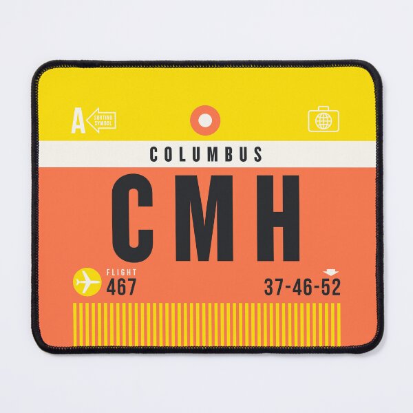 Item preview, Luggage Tag A - CMH Columbus Ohio USA designed and sold by VoodooCircus.