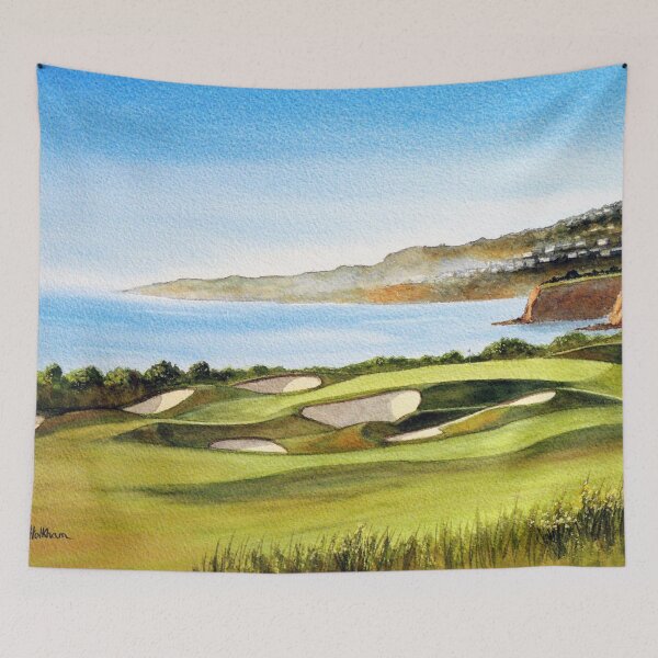 Artikelvorschau, Golfplatz in Rancho Palos Verdes, Los Angeles entworfen und verkauft von William Holkham.