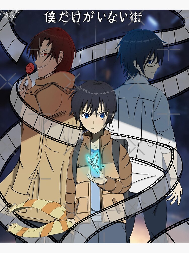 Download Exciting moments from Erased - A stellar Anime Series Wallpaper |  Wallpapers.com