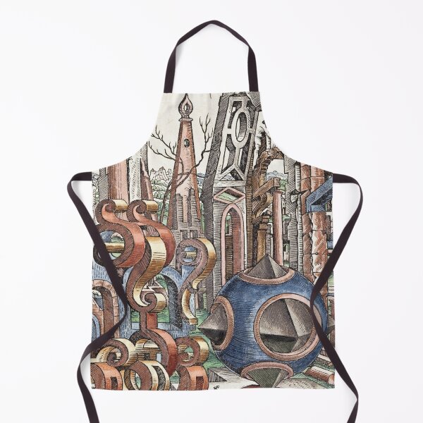 Item preview, Geometria et Perspectiva Pl 08 Fine Art print , Lorenz Stoer ,Geometric Landscape Architecture designed and sold by TeeARTHY.