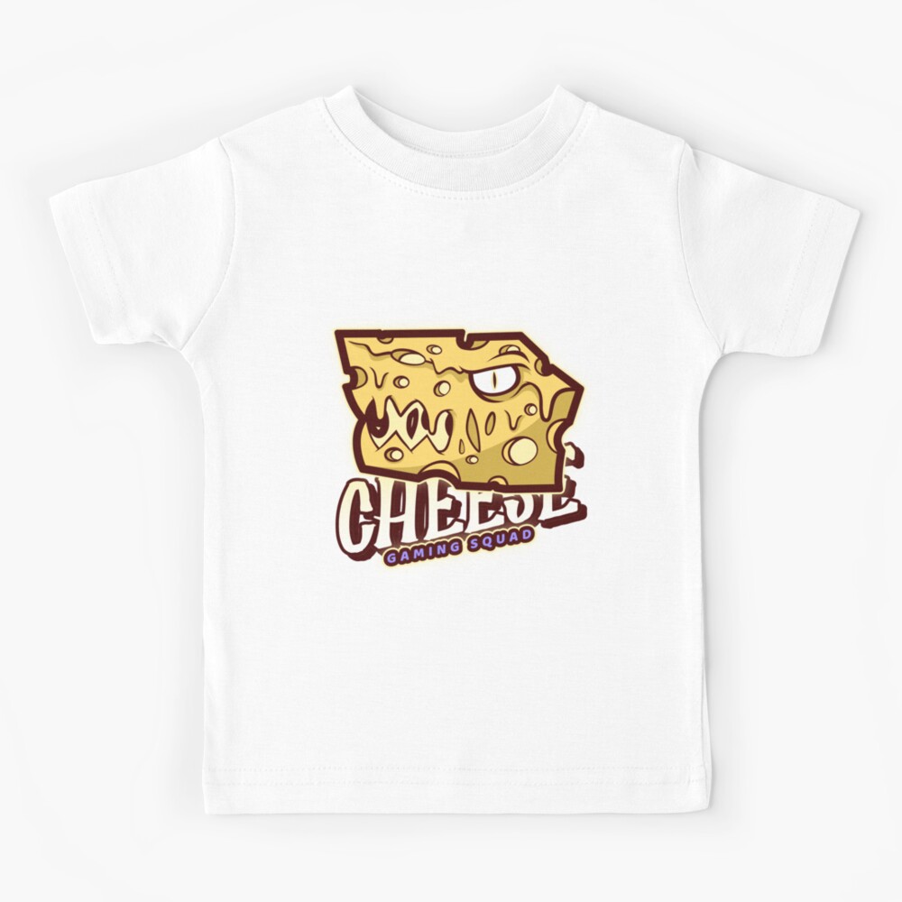 cheese-gaming-squad-logo-kids-t-shirt-for-sale-by-rockclimbmerch