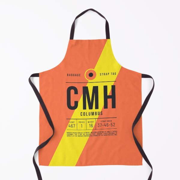 Item preview, Luggage Tag E - CMH Columbus Ohio USA designed and sold by VoodooCircus.