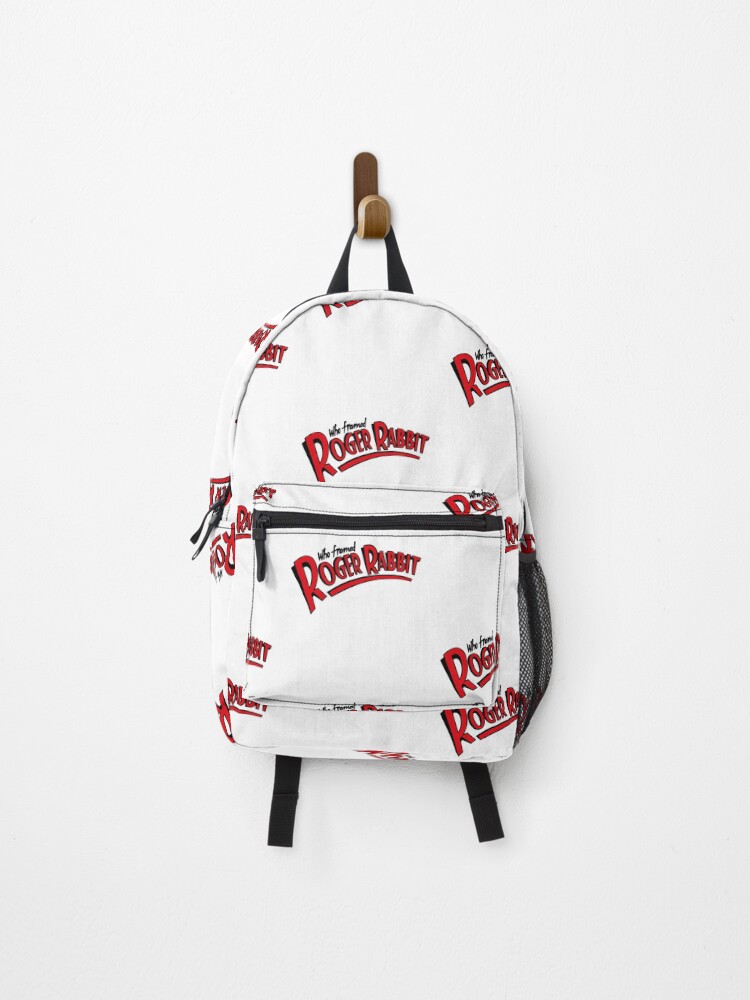 Thumbnail 1 of 3, Backpack, Who Framed Roger Rabbit Logo Ringer. designed and sold by malnargittx.