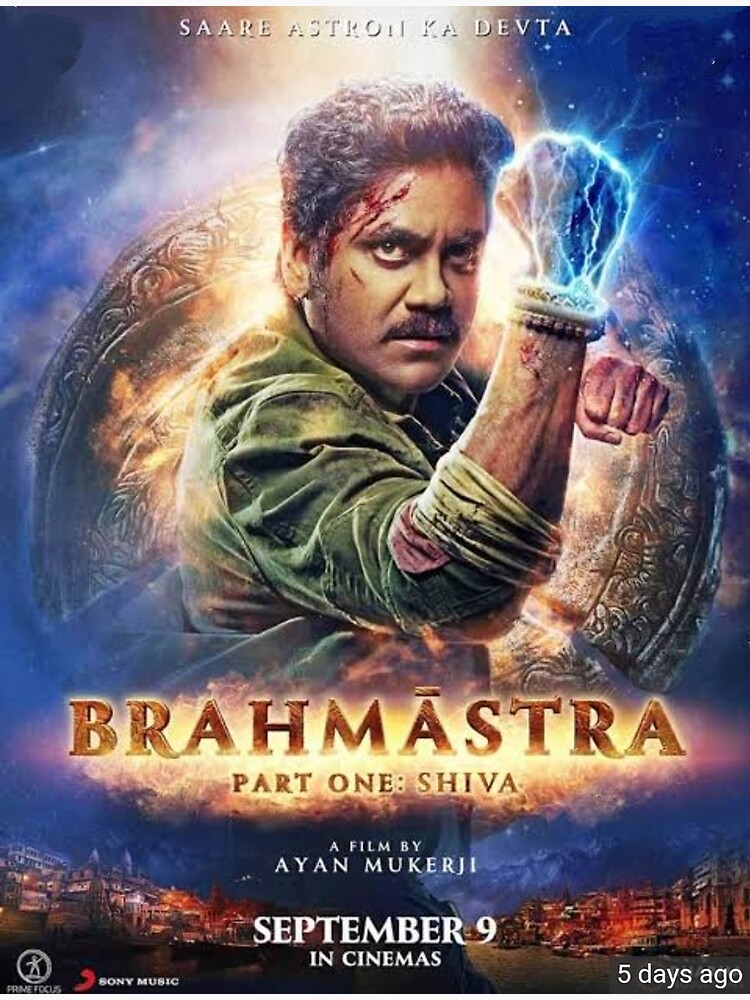 "Brahmastra" Poster for Sale by Rritu Redbubble