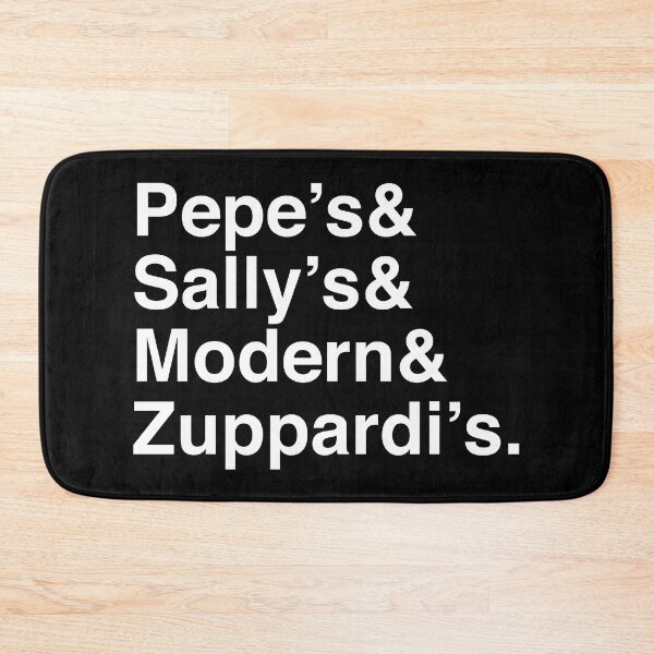 Item preview, Pepe's & Sally's & Modern & Zuppardi's - New Haven Pizza - White Font designed and sold by frankyou.