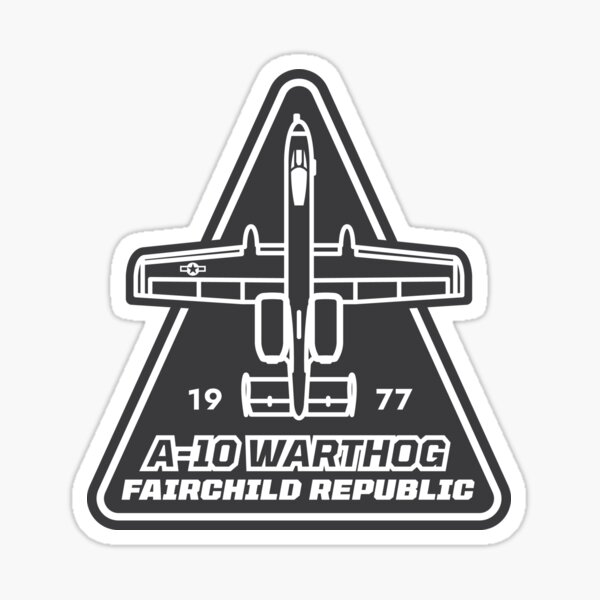 A-10 Warthog Sticker