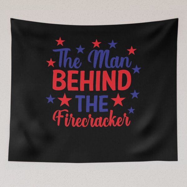 Item preview, The Man Behind The Firecracker designed and sold by gsnepu.