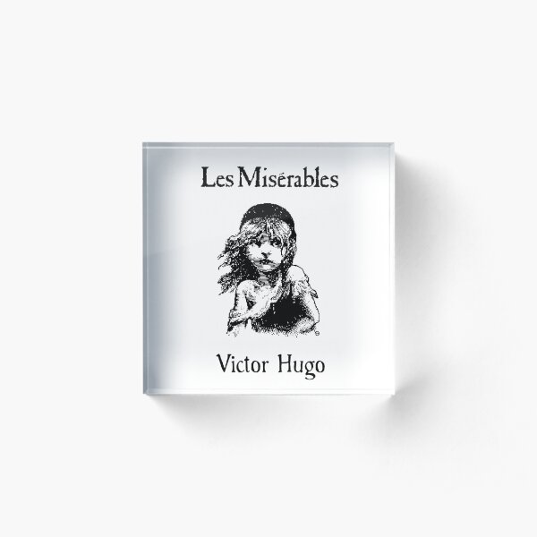 Les Miserables Art Acrylic Block