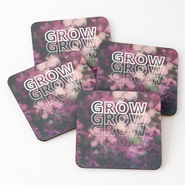 Item preview, GROW (above) - Dreamlike Aesthetic, Purple Flowers designed and sold by AliceSLee.