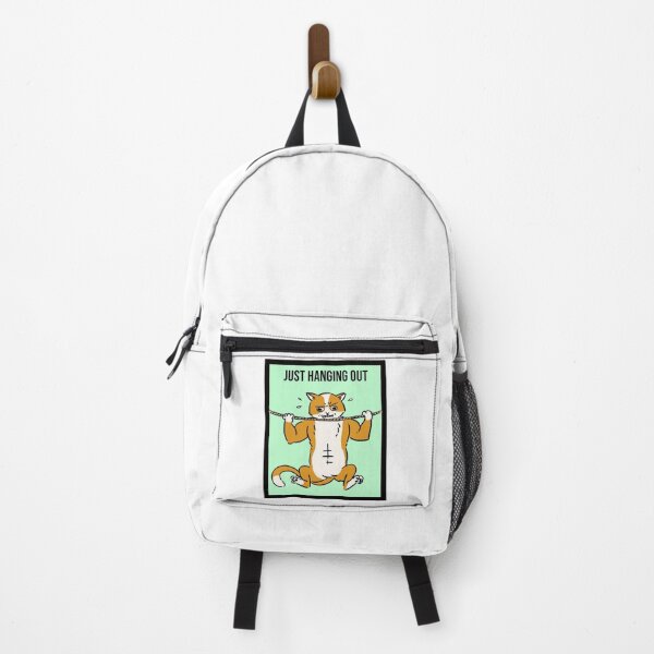 Item preview, Cat doing pull-ups designed and sold by LargeShop.