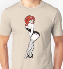 Curvy Redhead Unisex T-Shirt