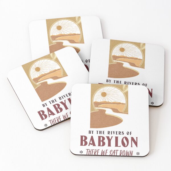 Item preview, By the Rivers of Babylon (Psalm 137) designed and sold by thesalleyhouse.