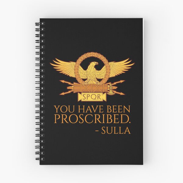 Item preview, You Have Been Proscribed - Sulla - SPQR - Ancient Roman Legion Eagle designed and sold by Styrman.