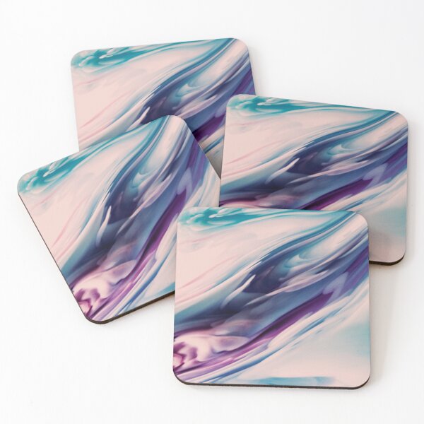 Item preview, Deep Pastels Abstract Flow designed and sold by k9printart.
