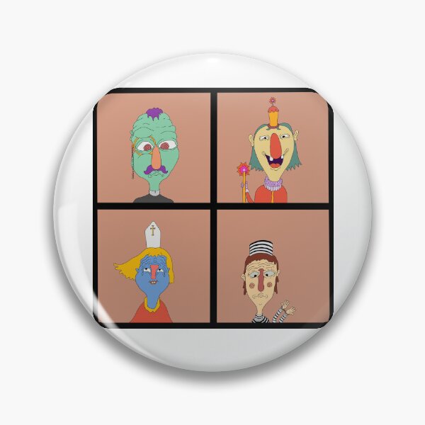 Item preview, Bishop, Hypnotist, King, Jailbird designed and sold by Heironymus.