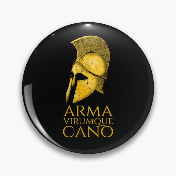 Item preview, Ancient Roman Mythology - Arma Virumque Cano / I Sing Of Arms And The Man - Aeneid designed and sold by Styrman.