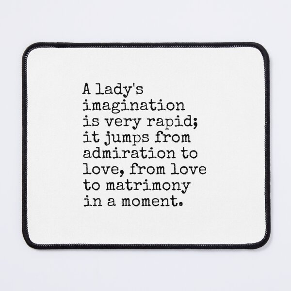 Item preview, Pride and Prejudice Quote designed and sold by The-Quote-House.