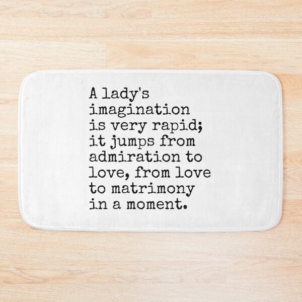 Item preview, Pride and Prejudice Quote designed and sold by The-Quote-House.