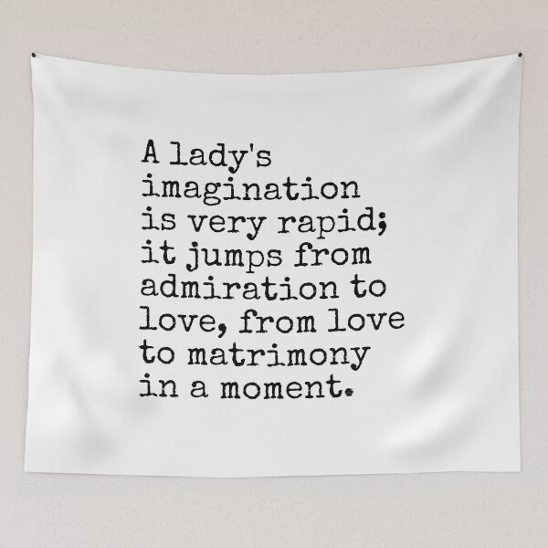 Item preview, Pride and Prejudice Quote designed and sold by The-Quote-House.