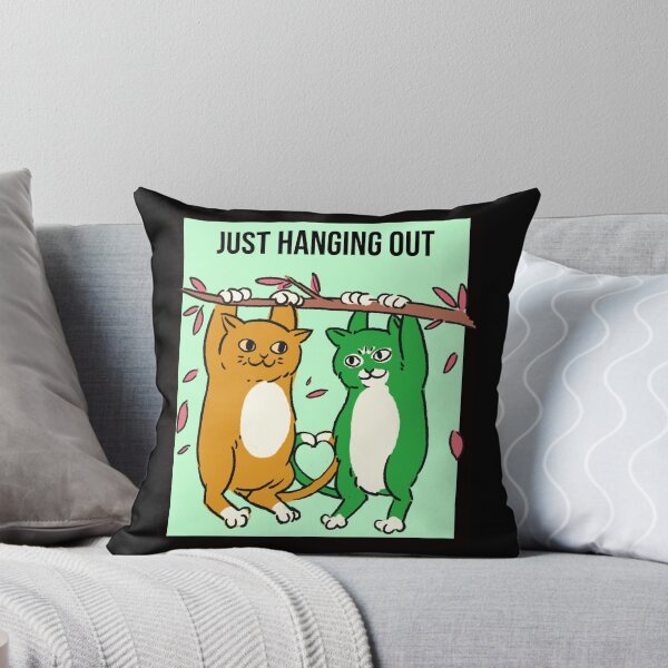 Item preview, Cats doing pull-ups Hanging out with friends designed and sold by LargeShop.