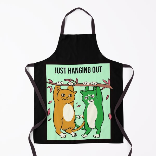Item preview, Cats doing pull-ups Hanging out with friends designed and sold by LargeShop.